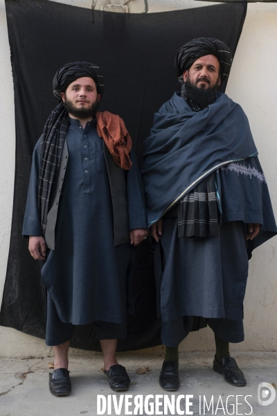 Portraits de combattants taliban s Afghanistan.  Portraits of Taliban fighters Afghanistan.