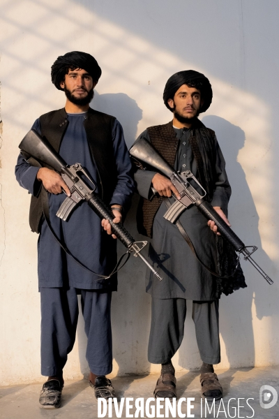 Portraits de combattants taliban s Afghanistan.  Portraits of Taliban fighters Afghanistan.