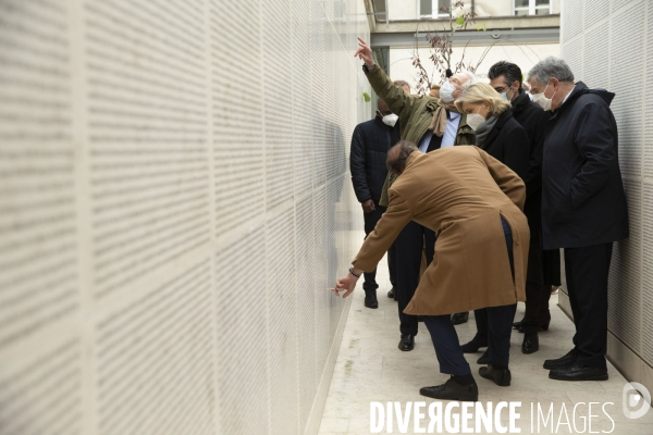 Valérie PECRESSE au mémorial de la Shoah.