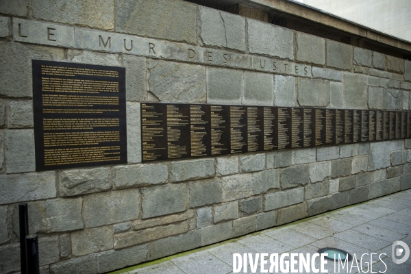 Valérie PECRESSE au mémorial de la Shoah.