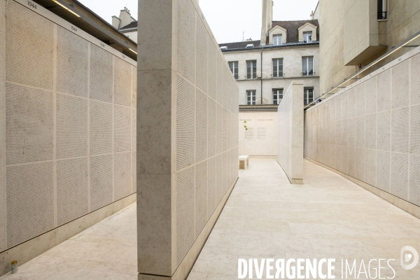 Valérie PECRESSE au mémorial de la Shoah.