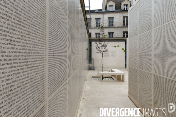 Valérie PECRESSE au mémorial de la Shoah.