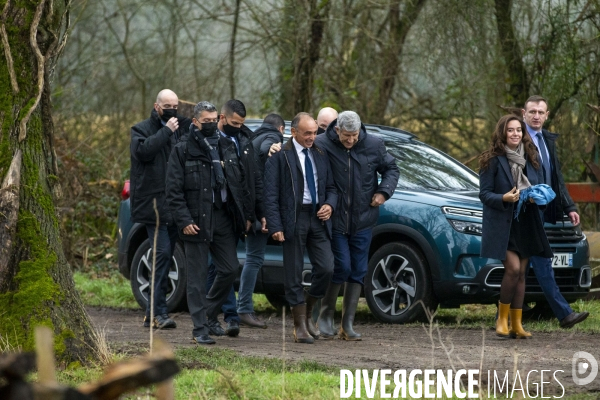 Eric ZEMMOUR dans un élevage de moutons du Loir-et-Cher