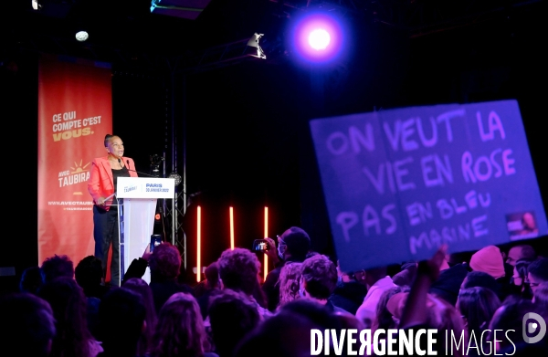 Election presidentielle 2022 / Christiane Taubira