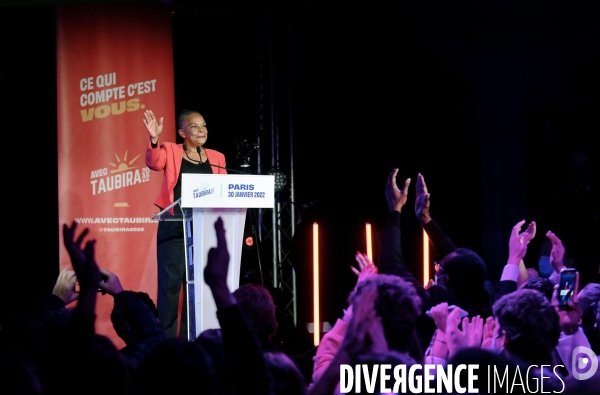 Election presidentielle 2022 / Christiane Taubira