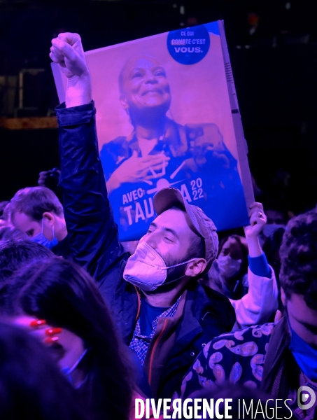 Election presidentielle 2022 / Christiane Taubira