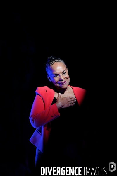 Election presidentielle 2022 / Christiane Taubira