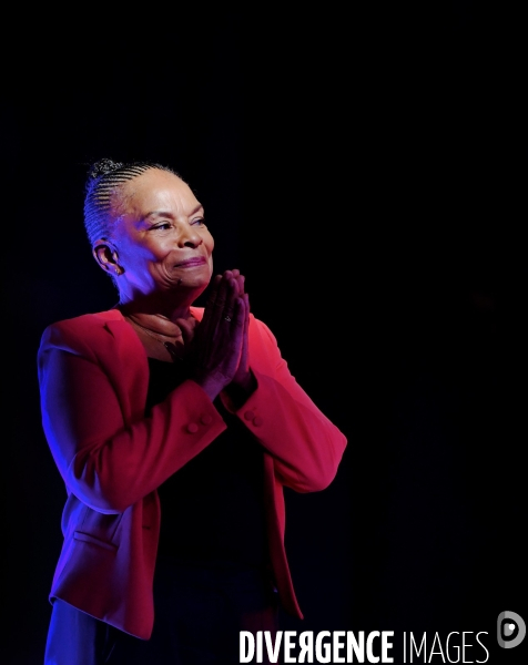 Election presidentielle 2022 / Christiane Taubira