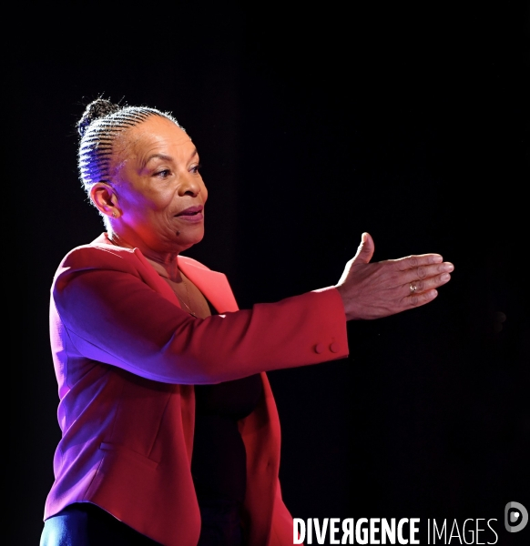 Election presidentielle 2022 / Christiane Taubira