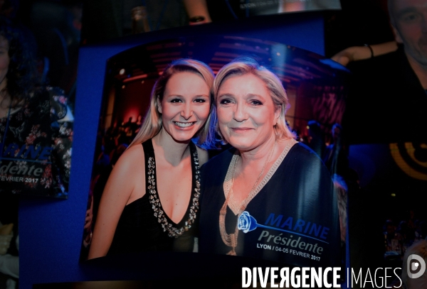 Marine Le Pen avec Marion Marechal Le Pen