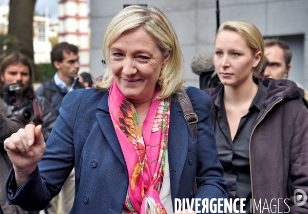 Marine Le Pen avec Marion Maréchal Le Pen