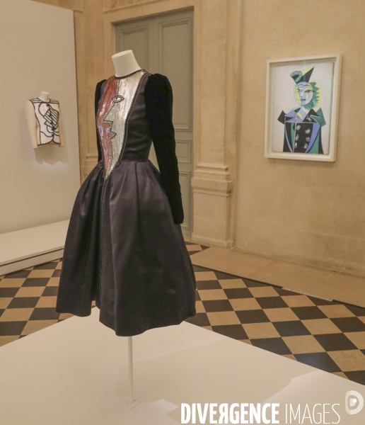 Yves saint-laurent au musee national picasso-paris