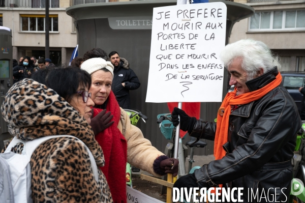 Manifestation des antivax