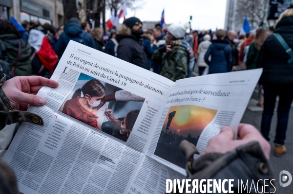 Manifestation des antivax