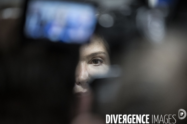 Déplacement de Valérie Pecresse dans l Ain.