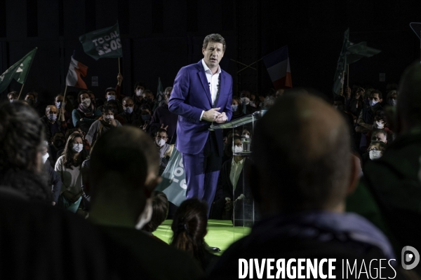 Meeting de Yannick Jadot à Lyon.