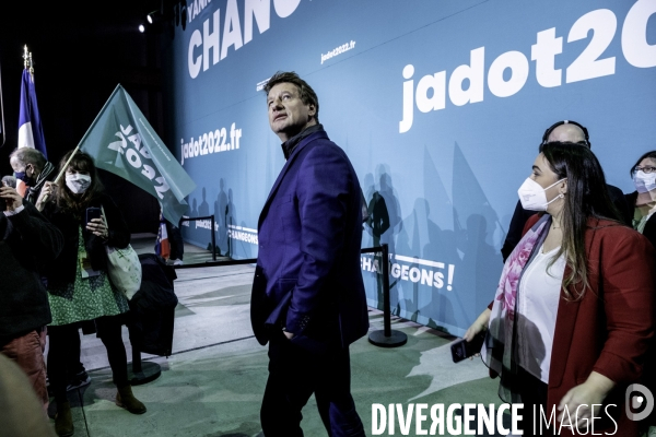 Meeting de Yannick Jadot à Lyon.