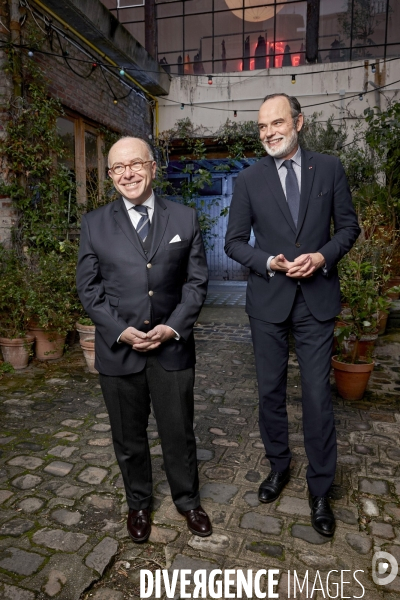 Bernard Cazeneuve et Edouard Philippe