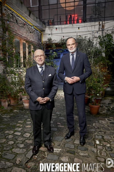 Bernard Cazeneuve et Edouard Philippe