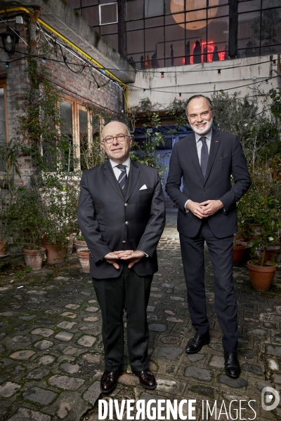 Bernard Cazeneuve et Edouard Philippe