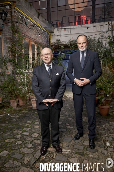 Bernard Cazeneuve et Edouard Philippe