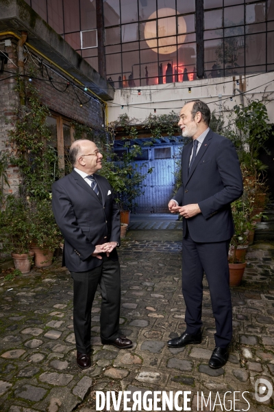 Bernard Cazeneuve et Edouard Philippe