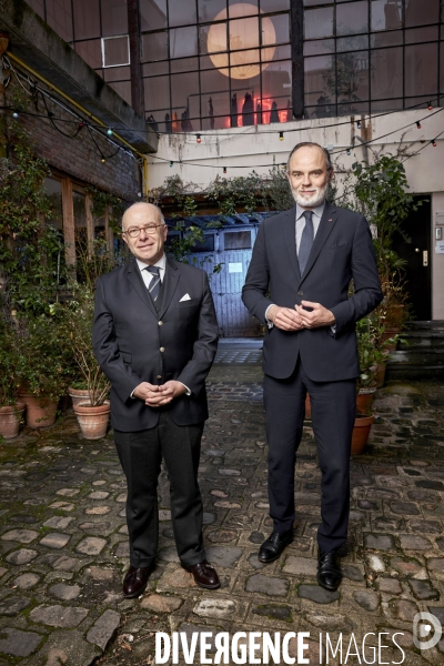Bernard Cazeneuve et Edouard Philippe