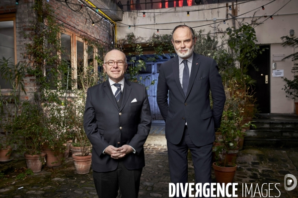 Bernard Cazeneuve et Edouard Philippe