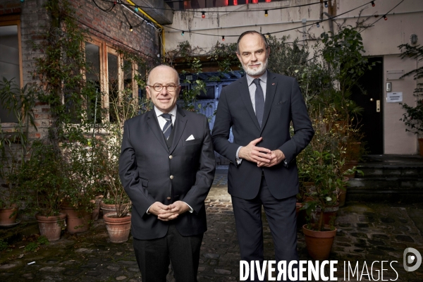 Bernard Cazeneuve et Edouard Philippe