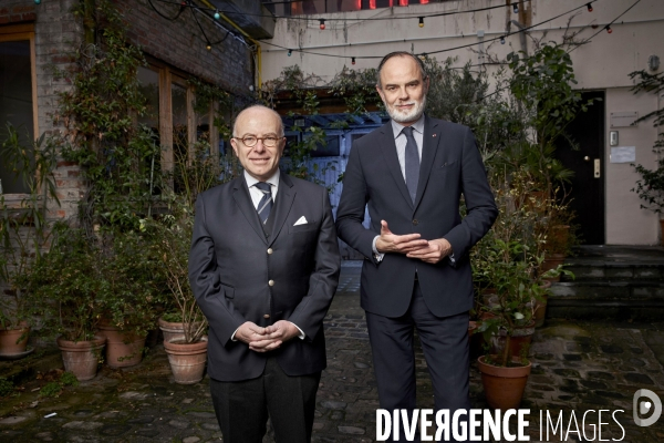 Bernard Cazeneuve et Edouard Philippe