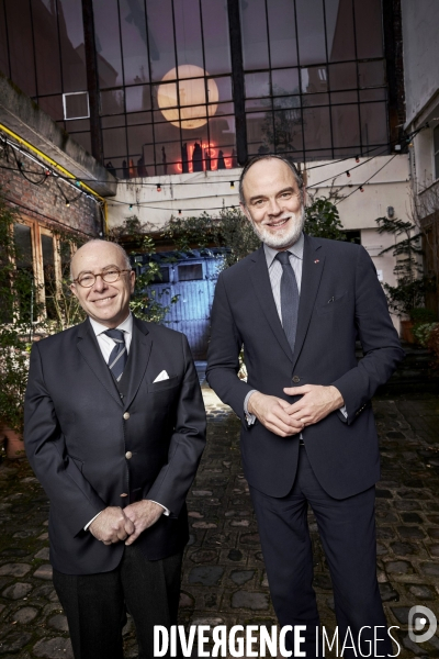 Bernard Cazeneuve et Edouard Philippe