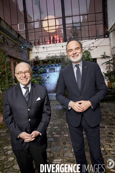 Bernard Cazeneuve et Edouard Philippe