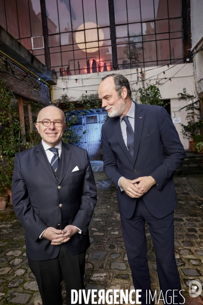 Bernard Cazeneuve et Edouard Philippe