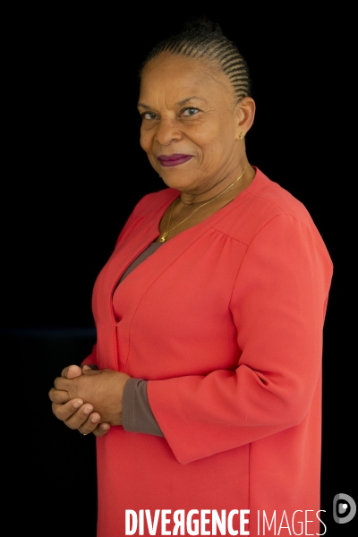 Christiane TAUBIRA, candidate victorieuse de la primaire populaire 2022.