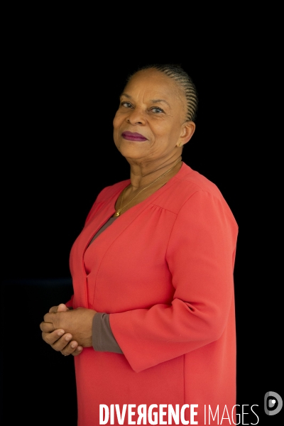 Christiane TAUBIRA, candidate victorieuse de la primaire populaire 2022.