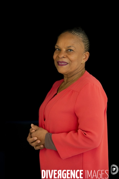 Christiane TAUBIRA, candidate victorieuse de la primaire populaire 2022.