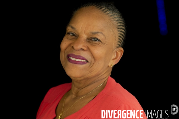 Christiane TAUBIRA, candidate victorieuse de la primaire populaire 2022.