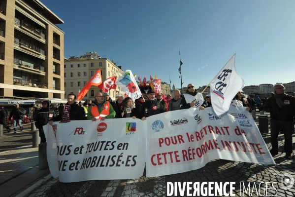 Manifestation marseille 7 02 23