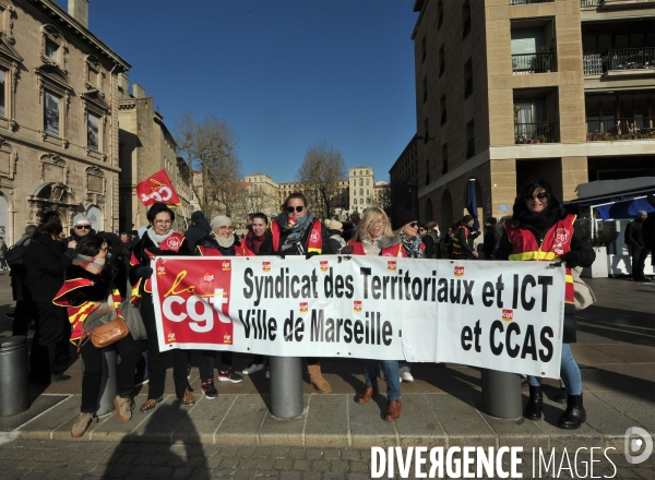 Manifestation marseille 7 02 23