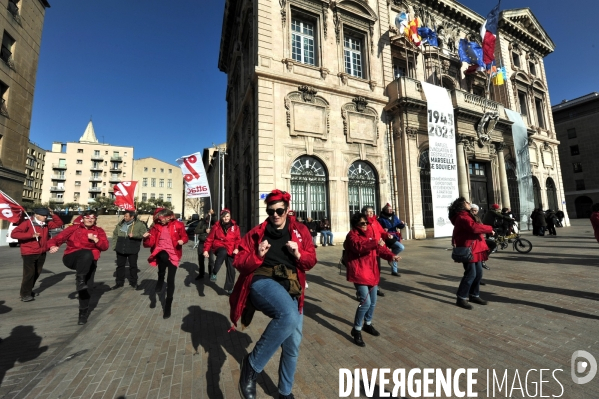 Manifestation marseille 7 02 23