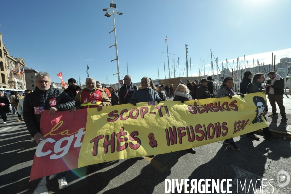 Manifestation marseille 7 02 23