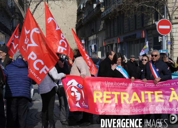 Manif Marseille du 11 02 2023