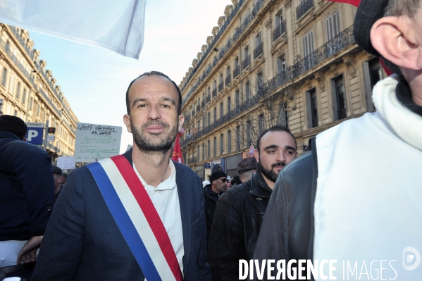 Manif Marseille du 11 02 2023