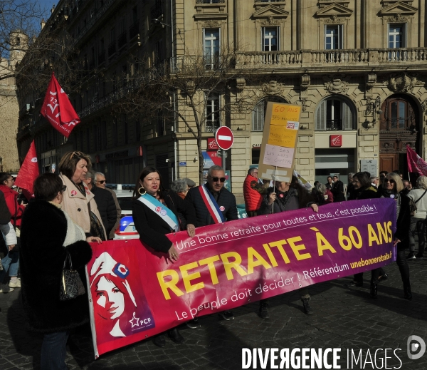 Manif Marseille du 11 02 2023