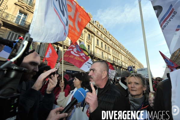 Manif Marseille du 11 02 2023