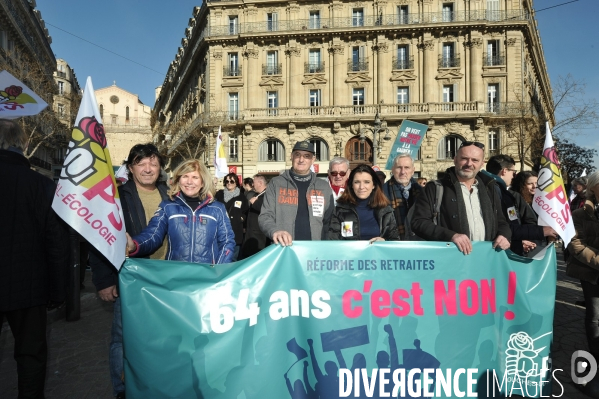 Manif Marseille du 11 02 2023