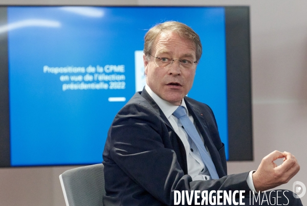 François Asselin, propositions CPME présidentielle 2022 , CAP 2022