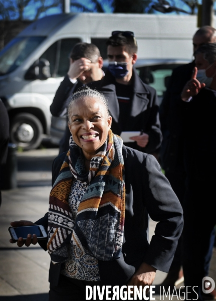 Election presidentielle 2022 / Christiane Taubira