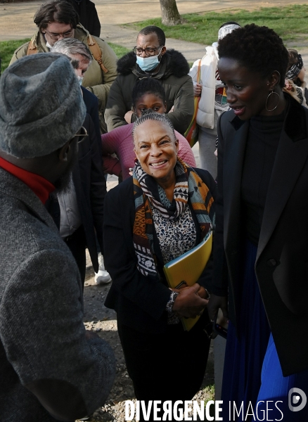 Election presidentielle 2022 / Christiane Taubira