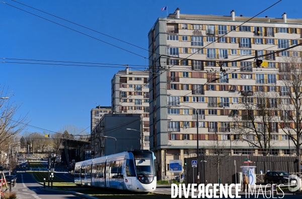 La cité du Chêne Pointu à Clichy sous Bois